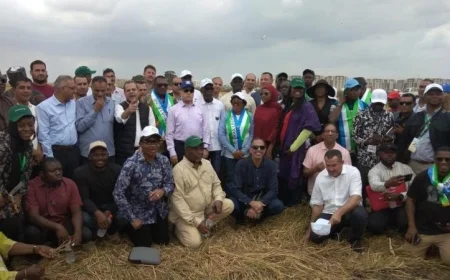 وفود منتدى الأرز الأفريقي تستكشف محطة سخا لتقديم أحدث ابتكارات الزراعة