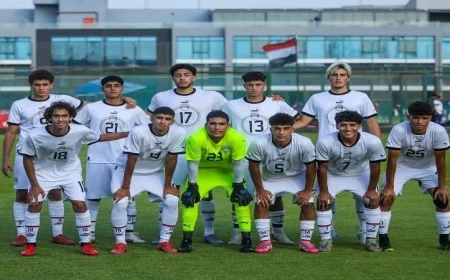 منتخب مصر للناشئين تحت 17 عامًا يحقق فوز ساحق على سمارت إف سي بسداسية قبل انطلاق كأس العالم