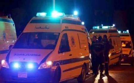 حادث انقلاب سيارة مروع في البحيرة يسفر عن إصابة 6 أشخاص بينهم طفلان