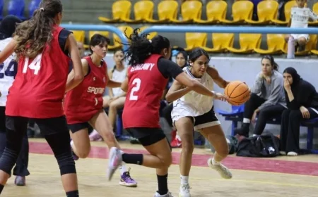 نتائج مثيرة للجولة الأولى في الدورة المجمعة الثانية لدوري المرتبط للسلة للسيدات