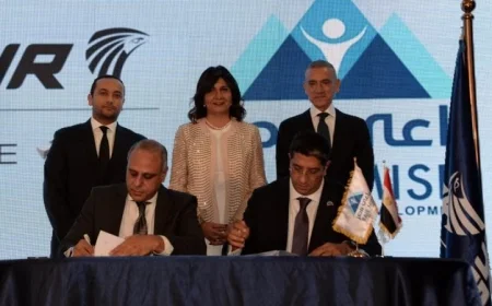 مصر للطيران تعقد شراكة استراتيجية مع مؤسسة راعي مصر لدعم حفلها الخيري