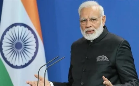 رئيس وزراء الهند يبارك ترامب بنجاح خطة السلام التاريخية في غزة عبر اتصال هاتفي