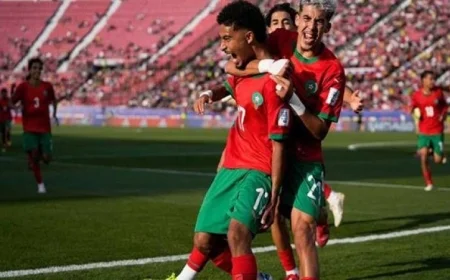 المغرب تتحدى أمريكا في ربع نهائي كأس العالم للشباب بعد انتصارها على كوريا