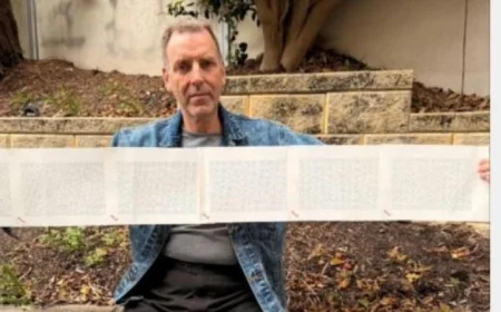 نيوزيلندي يحقق رقماً قياسياً عالمياً بأطول اسم في موسوعة جينيس