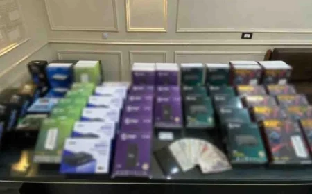 ضبط أجهزة فك شفرات قنوات فضائية غير مرخصة في القاهرة الجديدة