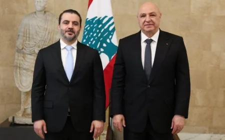 الرئيس اللبناني يؤكد تعزيز العلاقات مع سوريا عبر الاحترام المتبادل