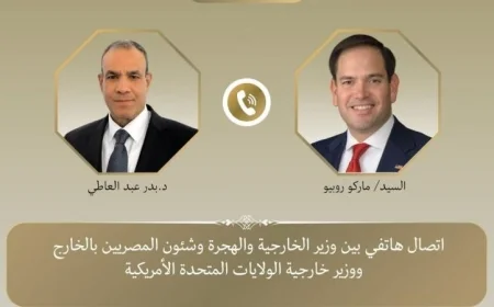 وزير خارجية مصر ونظيره الأمريكي يناقشان تفاصيل قمة شرم الشيخ المرتقبة