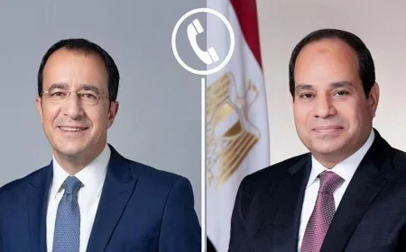 الرئيس السيسي والرئيس القبرصي يناقشان التحديات والفرص في منطقة الشرق الأوسط