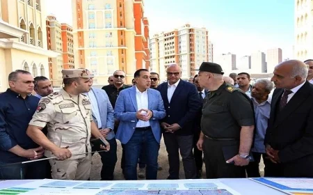 رئيس الوزراء يتفقد مشروع التطوير العمراني في القليوبية خلال زيارته للمحافظة اليوم