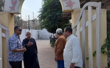 وكيل وزارة الشباب والرياضة في القليوبية يزور مركز شباب مرصفا لتطوير الأنشطة الرياضية