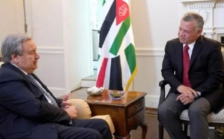 العاهل الأردني يدعو لتعزيز جهود الاستجابة الإنسانية العاجلة في غزة