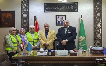 مدير تعليم القليوبية يستقبل فريق مكافحة الإدمان ويبحث سبل التعاون في علاج التعاطي