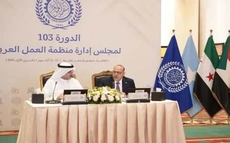 منظمة العمل العربية تدعو لالتزام سلطات الاحتلال بتعويض عمال فلسطين وشعبها