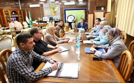 محافظ المنوفية يستعرض مشاريع الخطة الاستثمارية ويؤكد أهمية هيئة الأبنية التعليمية