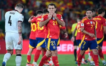 إسبانيا تواصل تألقها وتحقق فوزاً ساحقاً على جورجيا بهدفين في تصفيات كأس العالم