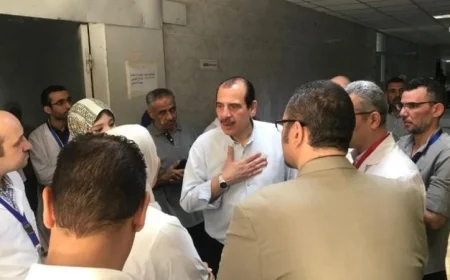 نائب وزير الصحة يزور مستشفى الأحرار التعليمي بالشرقية ويصدر توجيهات عاجلة للتحسين