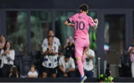 ميسي يتألق ويساهم بفوز إنتر ميامي على أتلانتا برباعية ساحقة