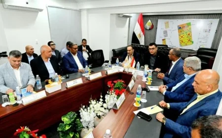 الشربيني وأبو النصر يراقبان تقدم مشروعات مياه الشرب والصرف الصحي في أسيوط