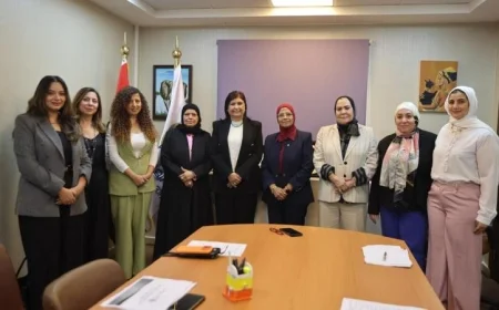 وفد من ائتلاف البرلمانيات العرب يزور قومي المرأة لتعزيز التعاون والمشاركة السياسية