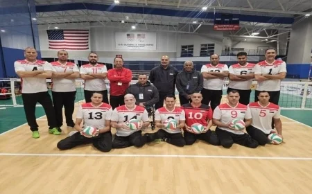 منتخب مصر للكرة الطائرة البارالمبية يبدأ رحلته في كأس العالم 2025
