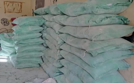 ضبط 4 أطنان من الدقيق البلدي المدعم قبل تهريبها للسوق السوداء في كفر الشيخ