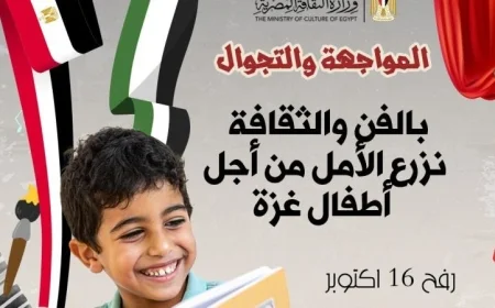 وزارة الثقافة تطلق قافلة مسرح المواجهة والتجوال إلى رفح لدعم أطفال غزة
