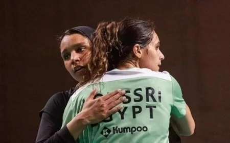 منتخب مصر يتألق في الجزائر ويحصد ميداليتين برونزيتين في بطولة الريشة الطائرة