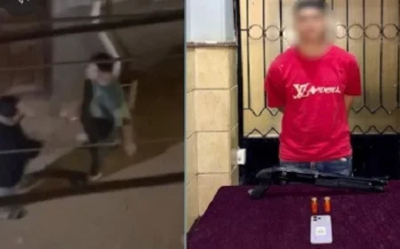 الأمن يضبط مهدداً الأهالي بسلاح ناري في المنوفية