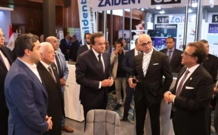 افتتاح المؤتمر الدولي الخامس لطب الأسنان في جامعة عين شمس برئاسة وزير الصحة