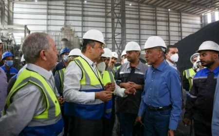 شيمي تستأنف تشغيل مصنع بلوكات الأنود الكربونية في العين السخنة لتعزيز قطاع الصناعة