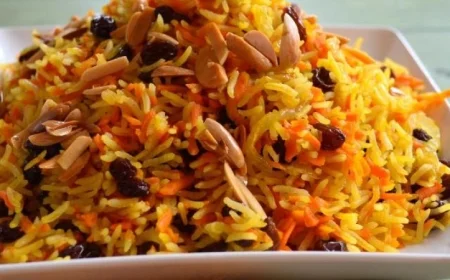 اكتشف خطوات سهلة لتحضير أرز بالمكسرات اللذيذ في المنزل