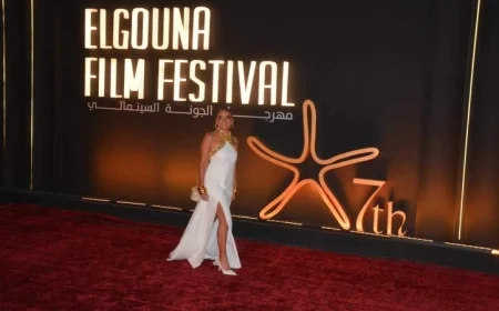 الليلة انطلاق الدورة الثامنة لمهرجان الجونة السينمائي بحضور نجوم الفن