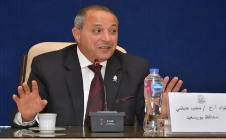 محافظ بورسعيد يشارك في ورشة عمل استراتيجية نحو الأسواق العالمية