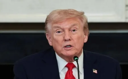 ترامب يشيد بجهود مصر ويؤكد دعمه المستمر للرئيس السيسي