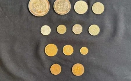 عثور على كبسولة رصاصية نادرة تضم عملات تاريخية قيمة في الإسكندرية