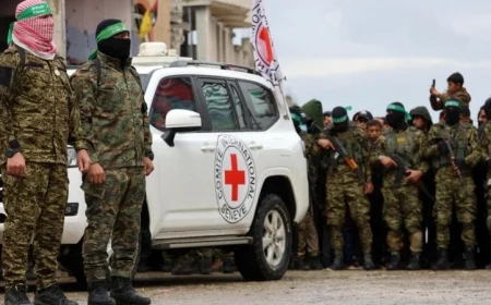 حماس تعلن عن تسليم كافة المحتجزين الأحياء ضمن تنفيذ خطة ترامب