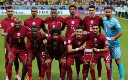 قطر تتحدى الإمارات في الملحق الآسيوي لتصفيات كأس العالم 2026