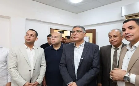 محافظ الجيزة يأمر بتسريع تجهيز سكن الأطباء في مستشفى الواحات البحرية