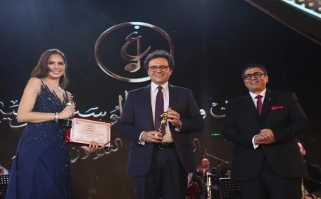 افتتاح الدورة 33 من مهرجان ومؤتمر الموسيقى العربية بمزيج من الفيديو والصور المبهرة