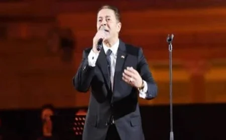 مدحت صالح وعمرو سليم يتألقان في مهرجان الموسيقى العربية الليلة على مسرح النافورة