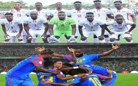 غدا الكونغو الديمقراطية تتحدى السودان في تصفيات كأس العالم 2026
