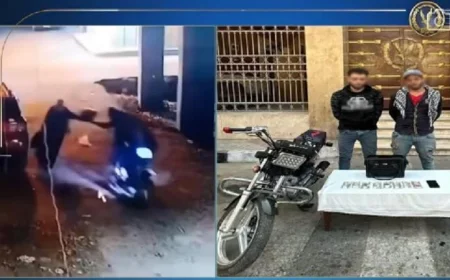 اعتقال لصين بعد سرقة حقيبة من سيدة أثناء سيرها في شوارع الغربية