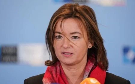 وزيرة خارجية سلوفينيا تعبر عن دعمها للإفراج عن الرهائن والأسرى الفلسطينيين