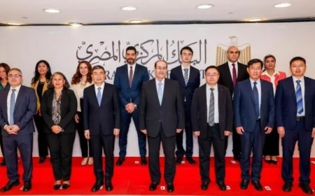 البنك المركزي يتعاون مع الوطنية الصينية للتنظيم المالي من خلال توقيع مذكرة شراكة استراتيجية