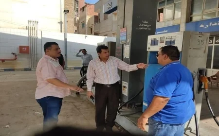 سكرتير عام المنوفية يراقب التزام السائقين بالتعريفة الجديدة للركوب