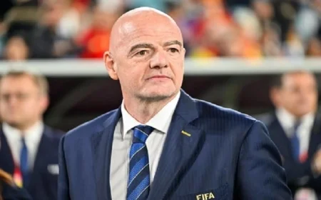 اتحاد الكرة يعبر عن شكره لإنفانتينو بعد تهنئته لتأهل منتخب مصر إلى كأس العالم 2026