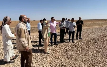 د. منال عوض تكشف عن التسليم الأول للمدفن الصحي الآمن في مدينة براني بمطروح