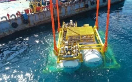 الصين تنجز بناء أول مركز بيانات تحت الماء يعتمد على طاقة الرياح على مستوى العالم