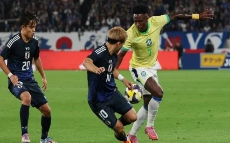 اليابان تحقق إنجازا تاريخيا بفوز مذهل على البرازيل بثلاثية في طوكيو