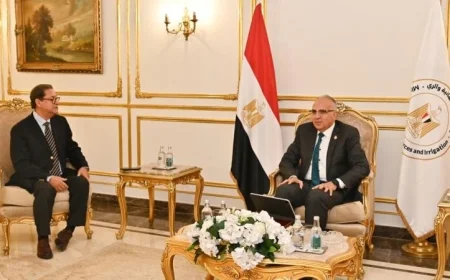 سويلم يجتمع مع مدير عام إيكاردا لتعزيز التعاون في مجال البحوث الزراعية بالمناطق الجافة